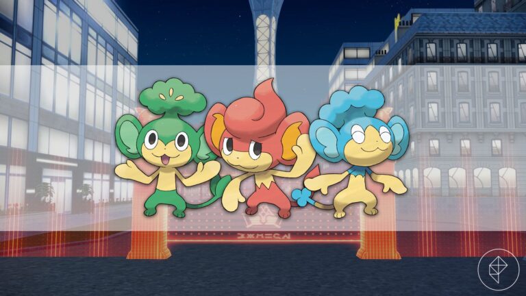 Where to find Pansage, Pansear, and Panpour in Pokémon Legends: Z-A