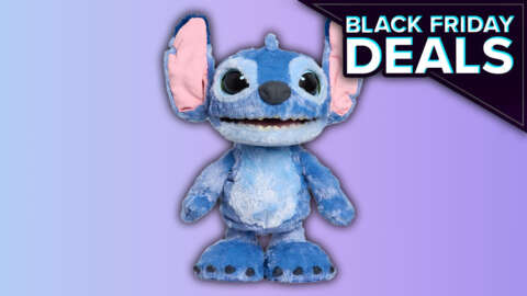This 17-Inch Talking Stitch Plush Is $20 Off In Amazon’s Early Black Friday Deals