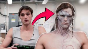Jacob Elordi’s Frankenstein transformation lasted longer than my workday