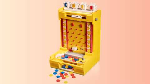 This Motorized Arcade Game Building Set Could Be A Fun Holiday Gift