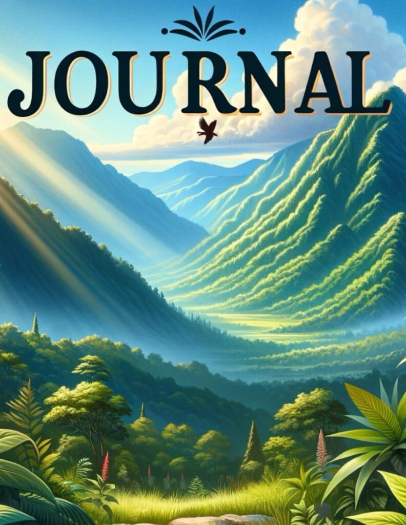 Journal: Beautiful Landscape Cover Design, 120 pages, 8.5x11 inch