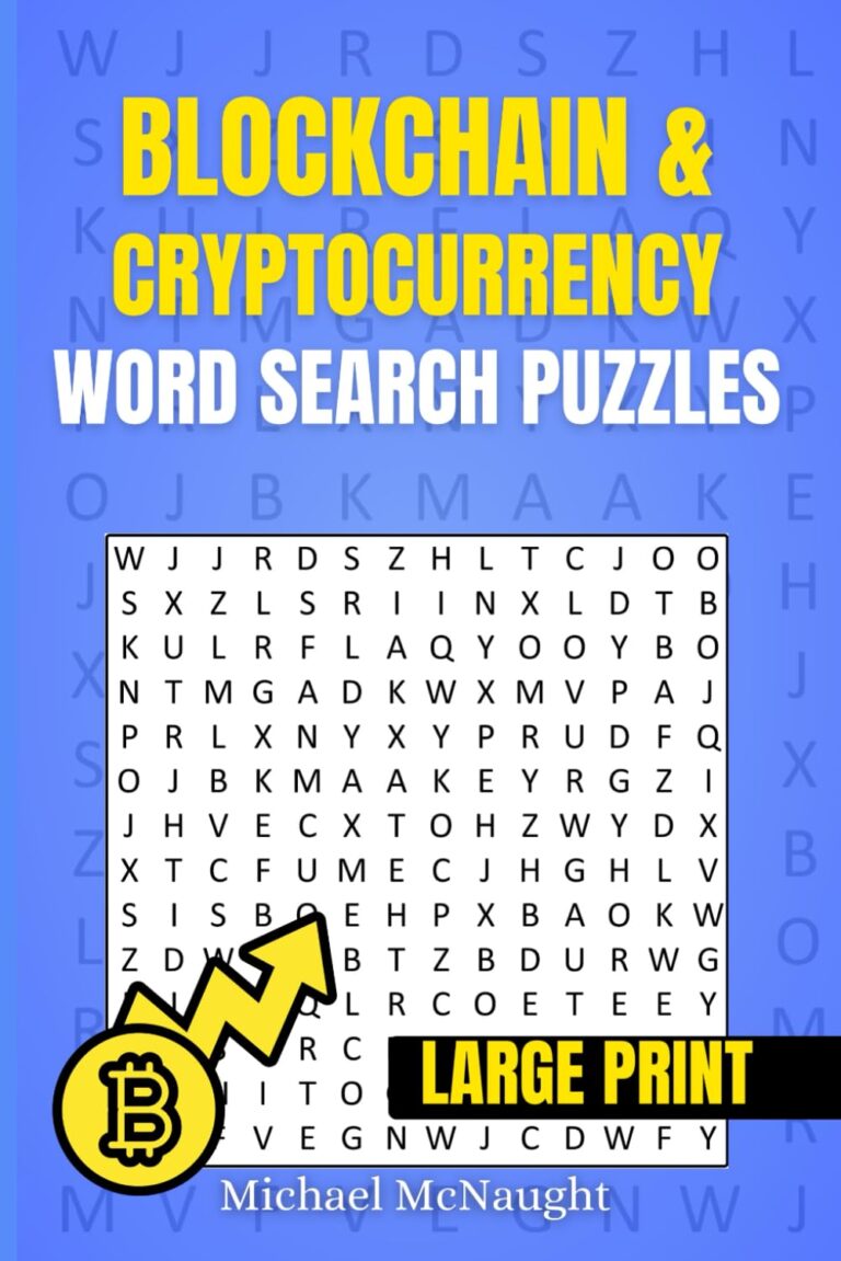 Blockchain and Cryptocurrency Word Search Puzzles