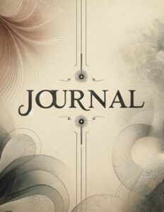 Journal: 120 pages, 8.5x11 inch