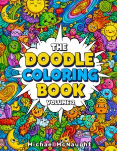 The Doodle Coloring book: Volume 2 book cover