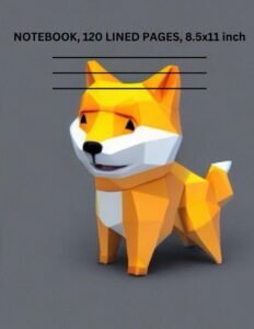 Composition Notebook, 120 page, 8.5x11 inch: Crypto Theme Cover Design