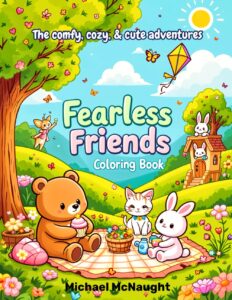 Fearless Friends Coloring Book: The comfy, cozy, & cute adventures