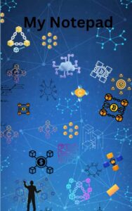 Notepad, 120 pages, 5x8: Crypto Theme Cover Design