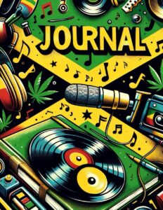 Journal: Jamaican Culture Theme Cover Design, 120 pages, 8.5x11 inch