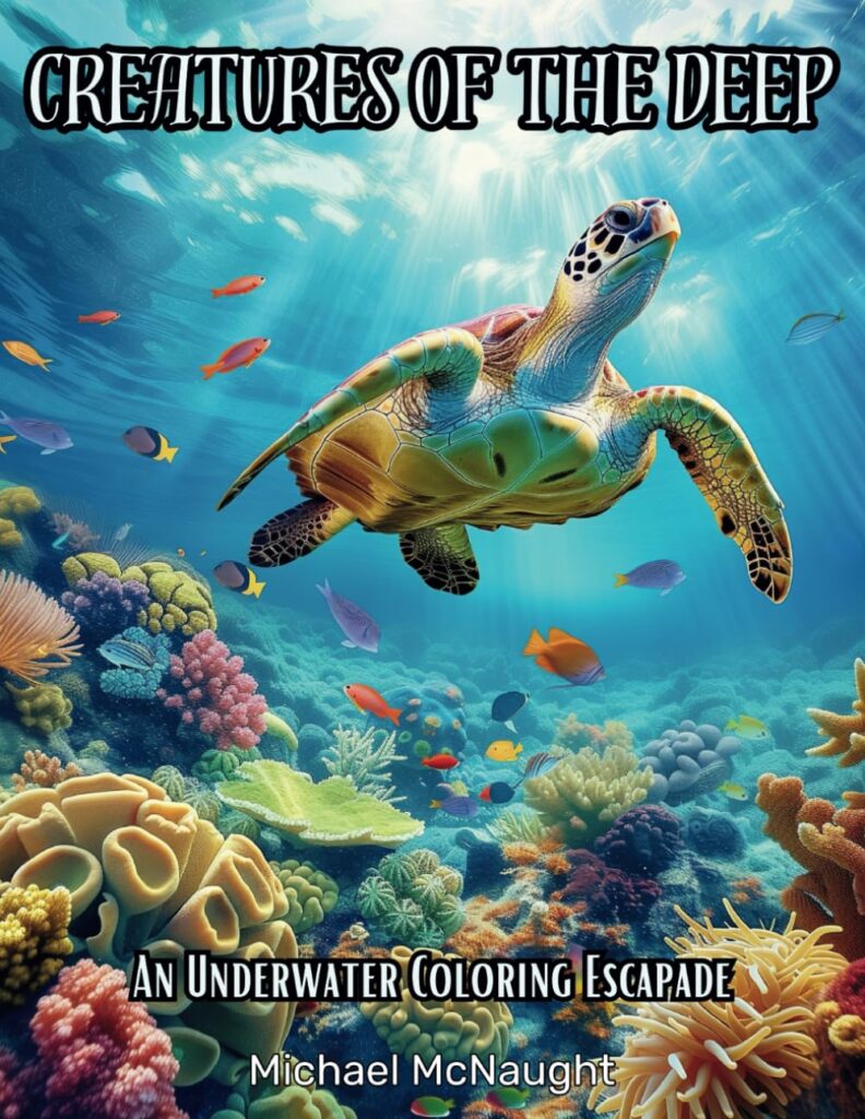 Creatures Of The Deep: An Underwater Coloring Escapade