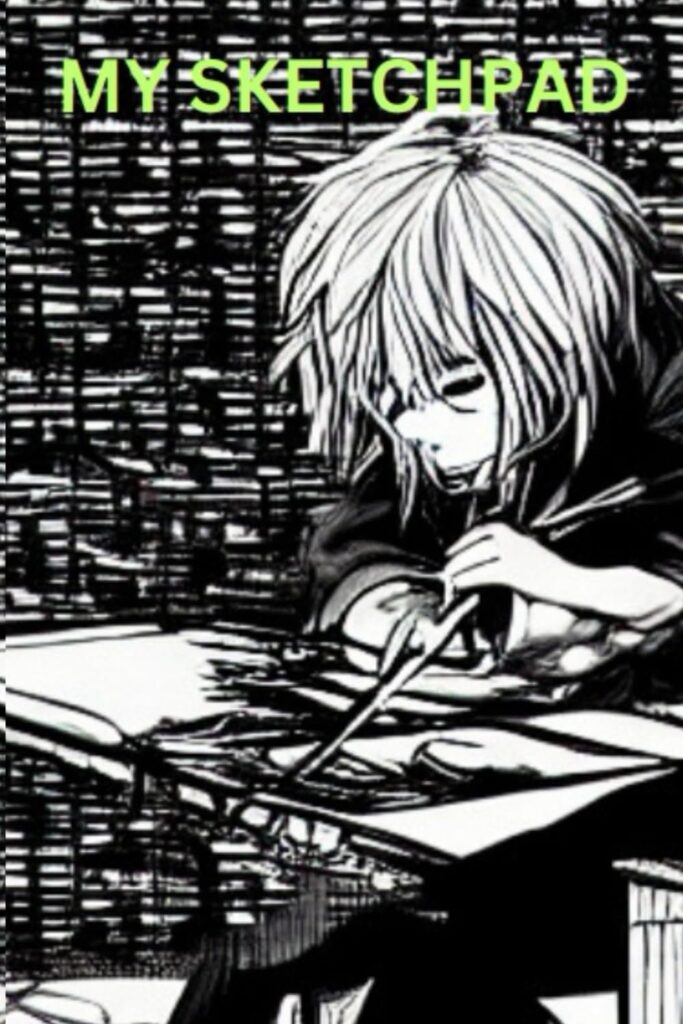 My Sketchpad: 100 pages, 6x9 inch