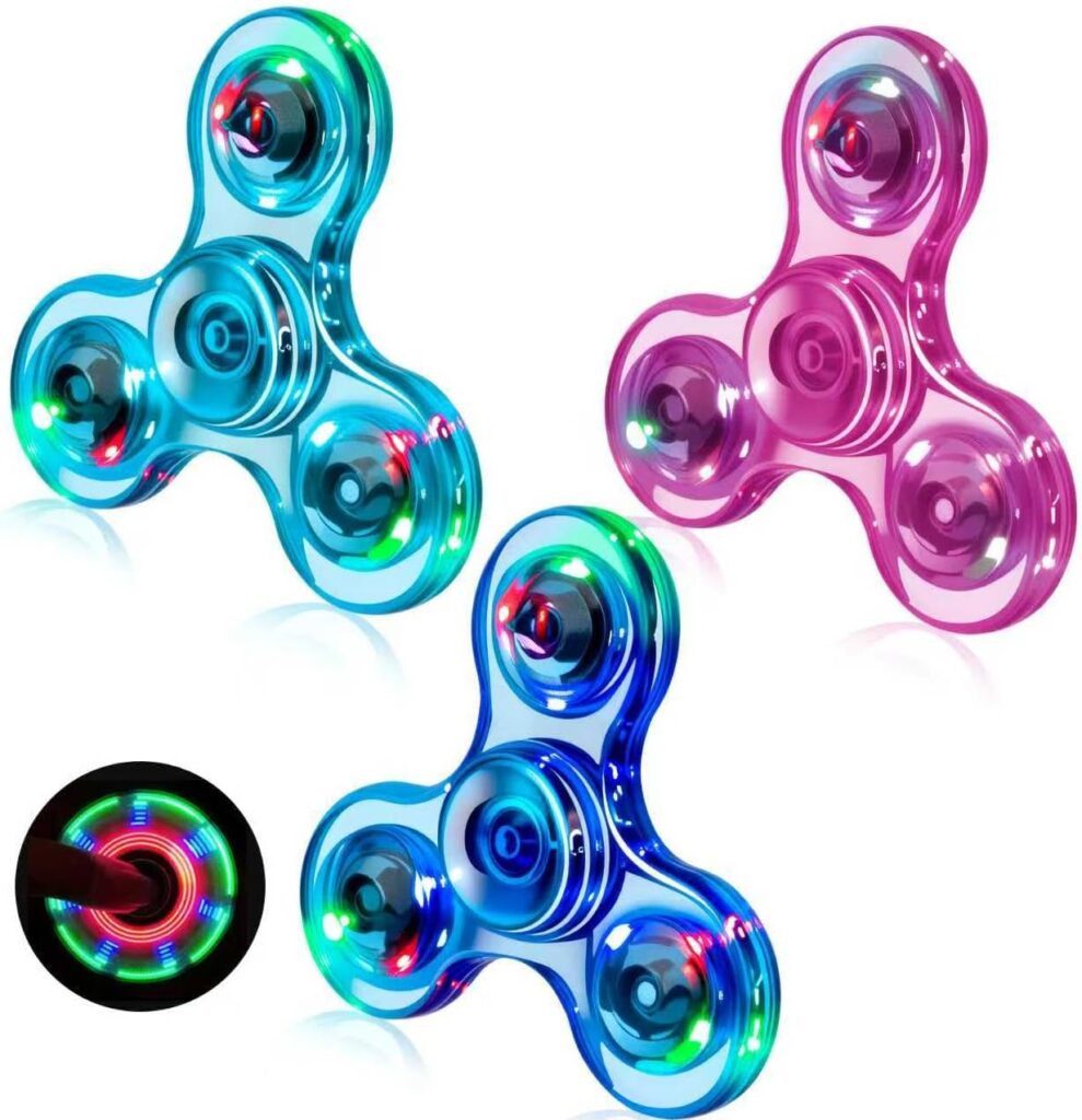 FIGROL rainbow crystal fidget spinner
