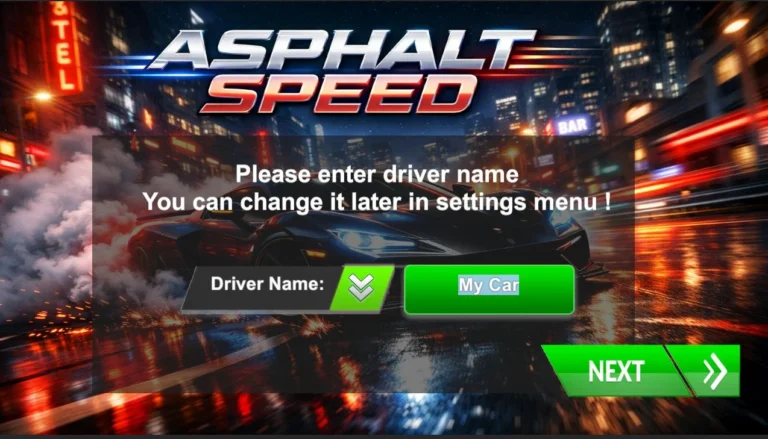 Asphalt Speed car racing game