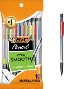 ✏️ BIC Xtra-Life Mechanical Pencils (10-Count) — Smooth Writing That Lasts Longer