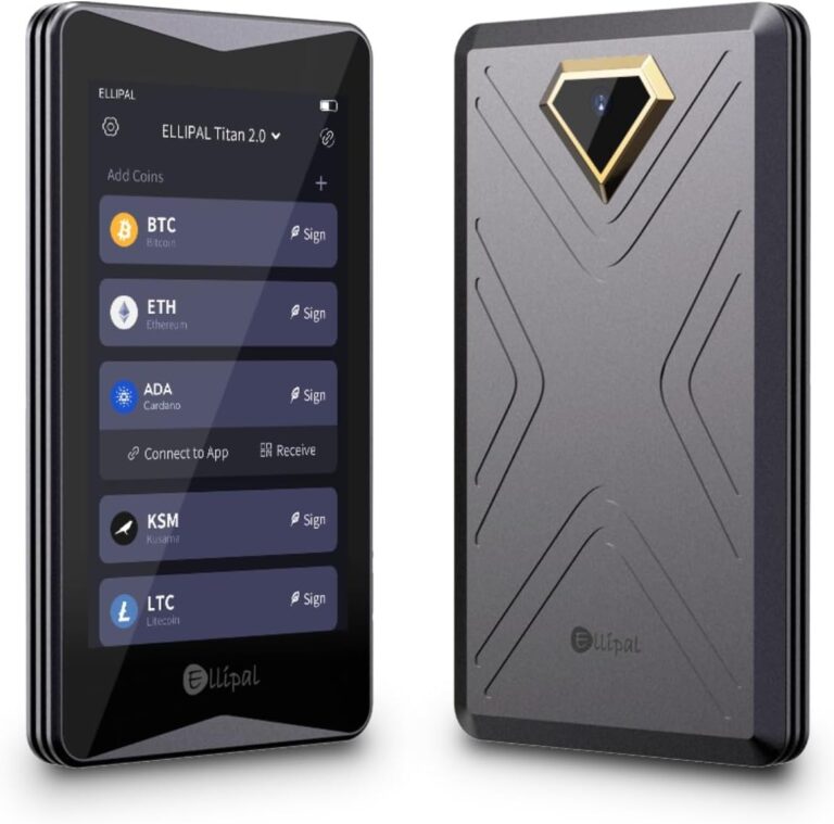 🔐 Maximum Offline Protection with the ELLIPAL Titan 2.0 Crypto Hardware Wallet