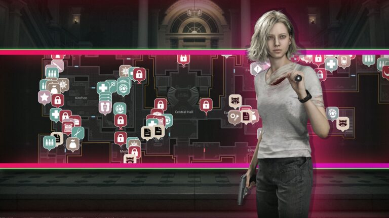 Resident Evil Requiem interactive maps of Care Center, Raccoon City, and more