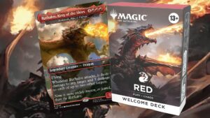Magic’s new Welcome Decks include a Monster Hunter card that was previously canceled