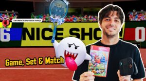 Olympic medalist Taylor Fritz kicked my butt at Mario Tennis