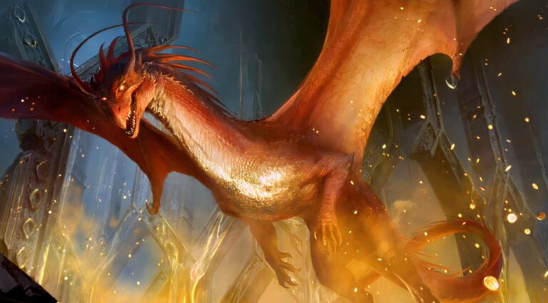 Magic’s new Hobbit dragon has a wild MTG combo with a D&D card