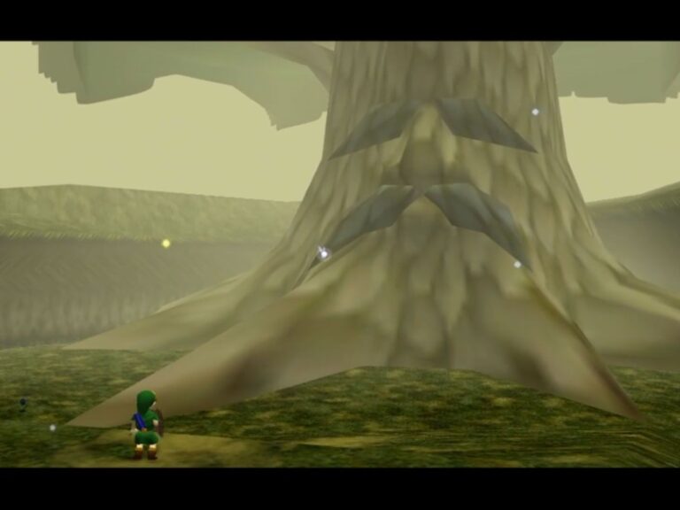 Great Deku Tree walkthrough in Zelda: Ocarina of Time