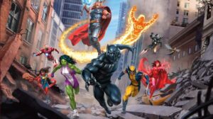 This Magic: The Gathering card from Marvel Super Heroes creates an infinite combo on turn two