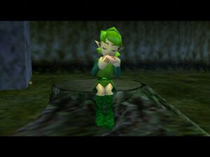 How to get through the Lost Woods in Zelda: Ocarina of Time